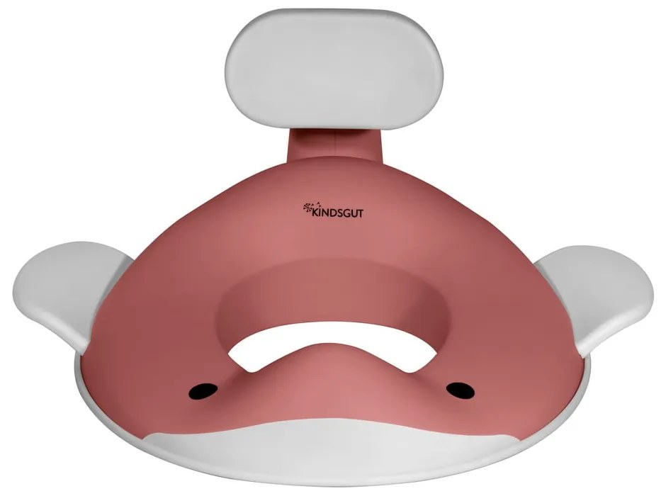 Ciemnoróżowa dziecięca deska sedesowa Dusty pink – Kindsgut