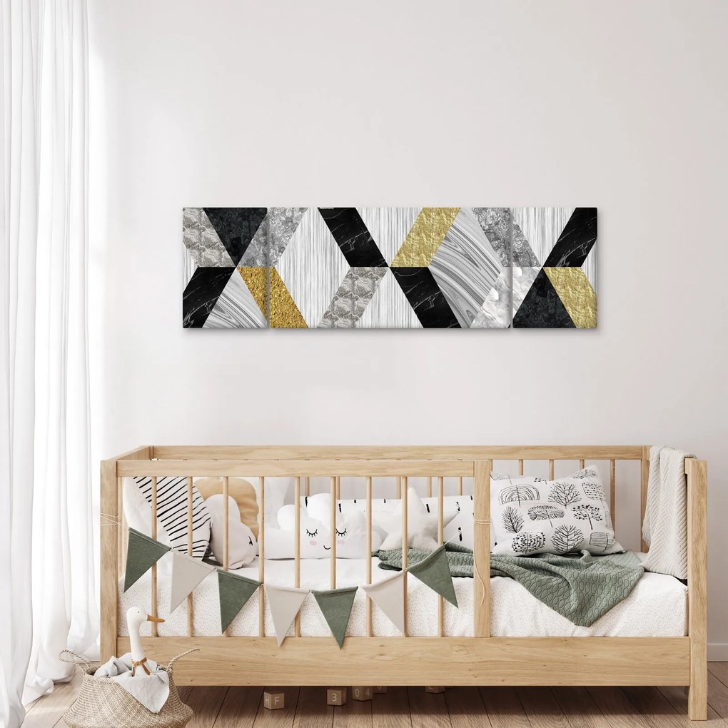 Obraz - Teksturowany wystrój (170x50 cm)