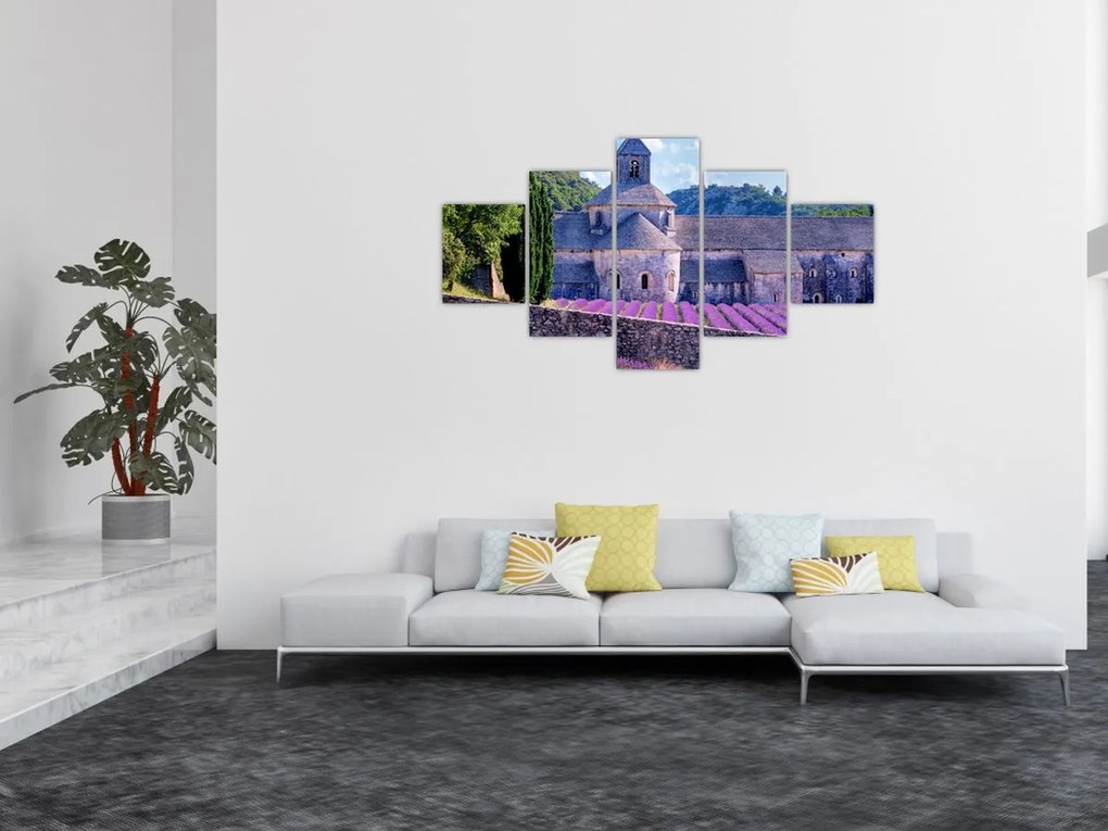 Obraz - Lewandowe pole (125x70 cm)