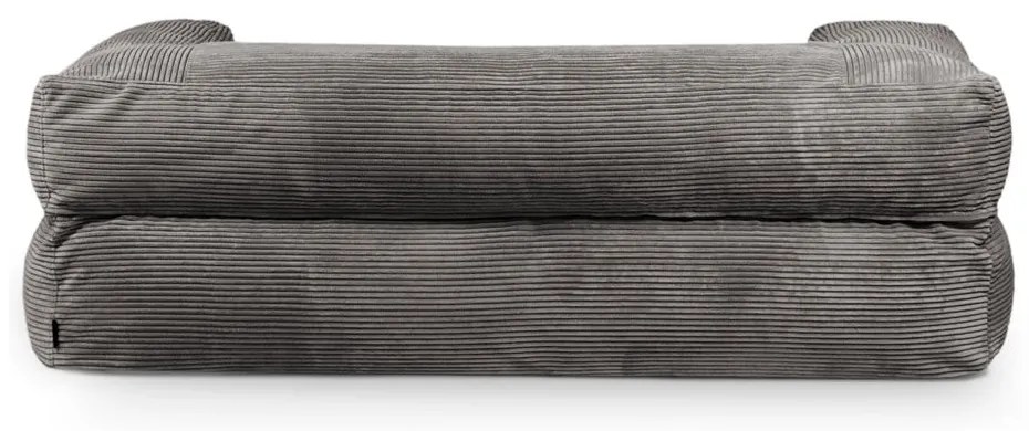 Musztardowy sztruksowy worek do siedzenia Sofa MooG – SLOWDOWN