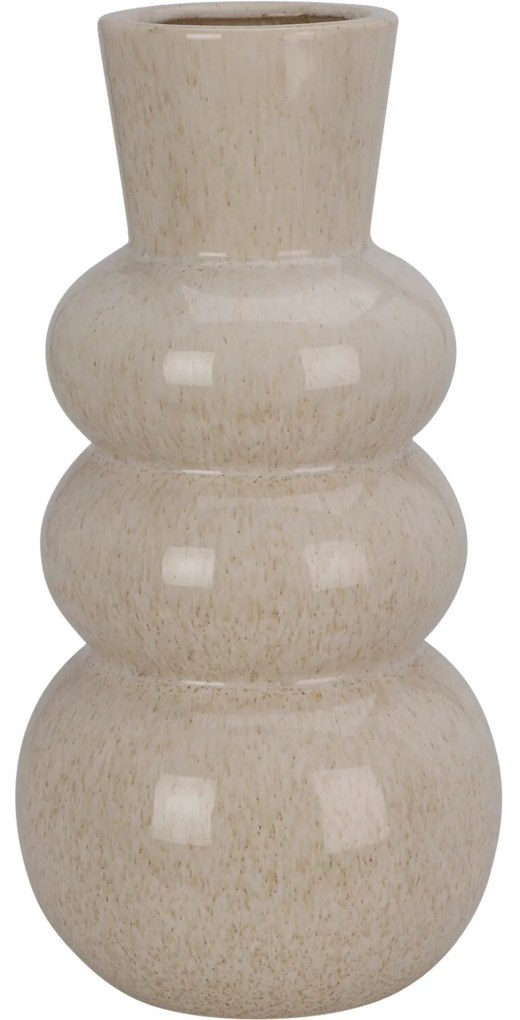 Wazon ceramiczny w bąbelkowym kształcie, 25 x 13 cm