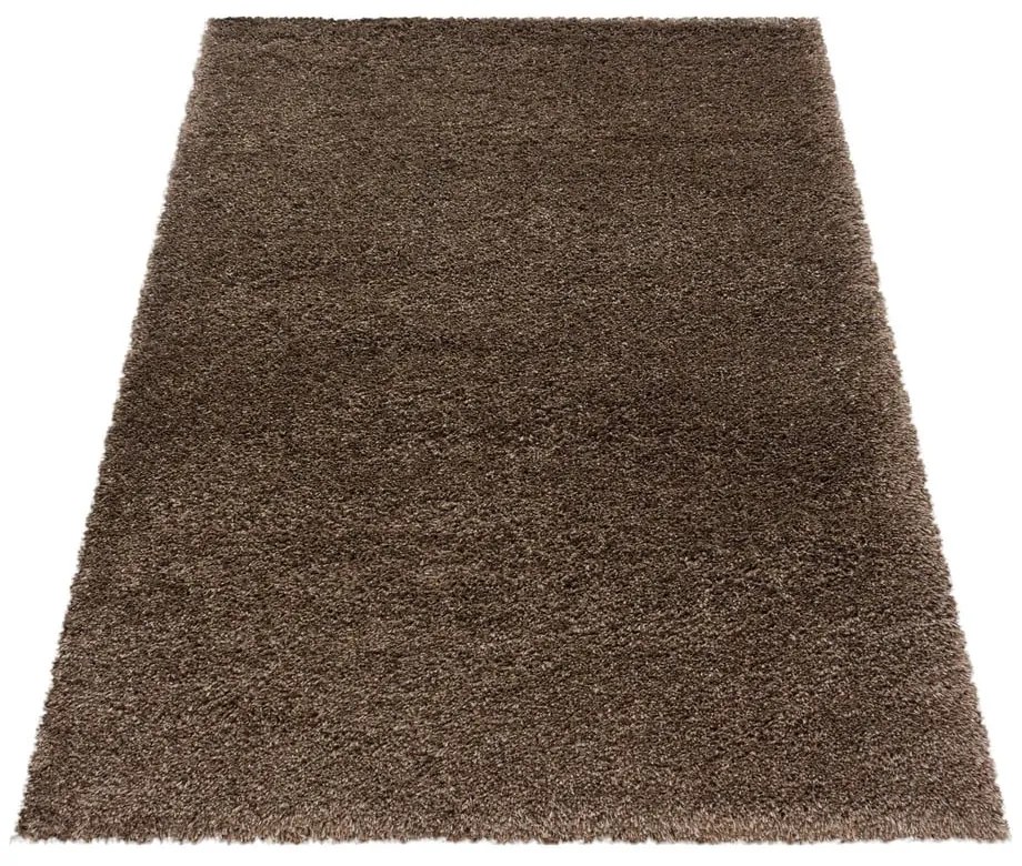 Ciemnobrązowy dywan 200x290 cm Fluffy – Ayyildiz Carpets
