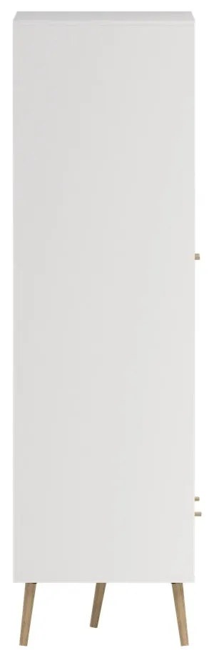 Biała szafa 99x200 cm Bodo – Tvilum
