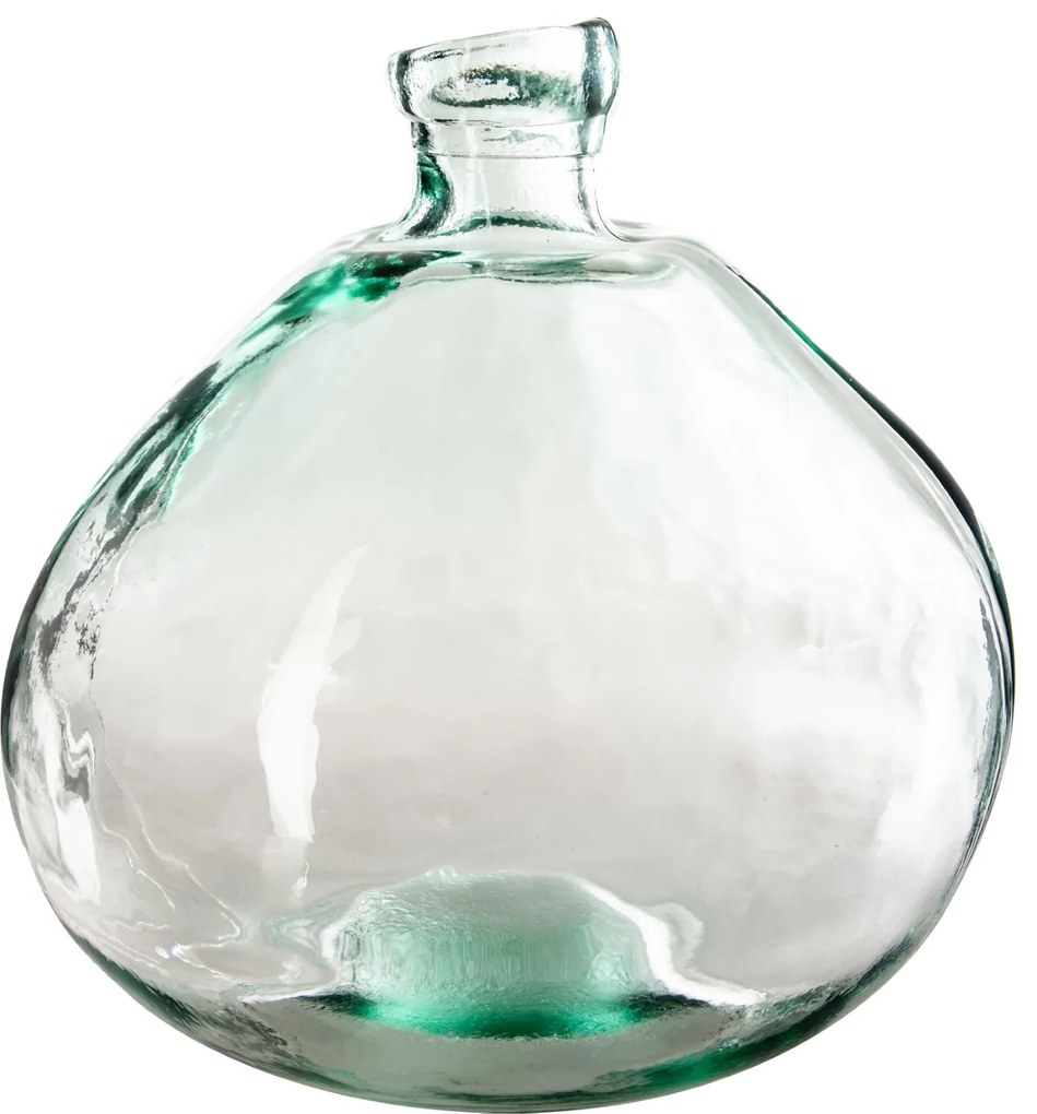 Wazon szklany z recyklingu, 35 cm