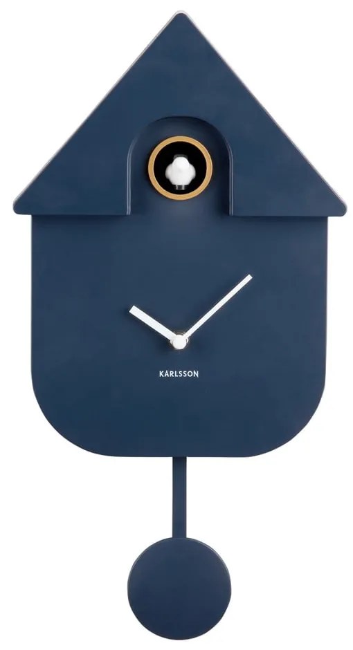 Wahadłowy zegar ścienny Modern Cuckoo – Karlsson