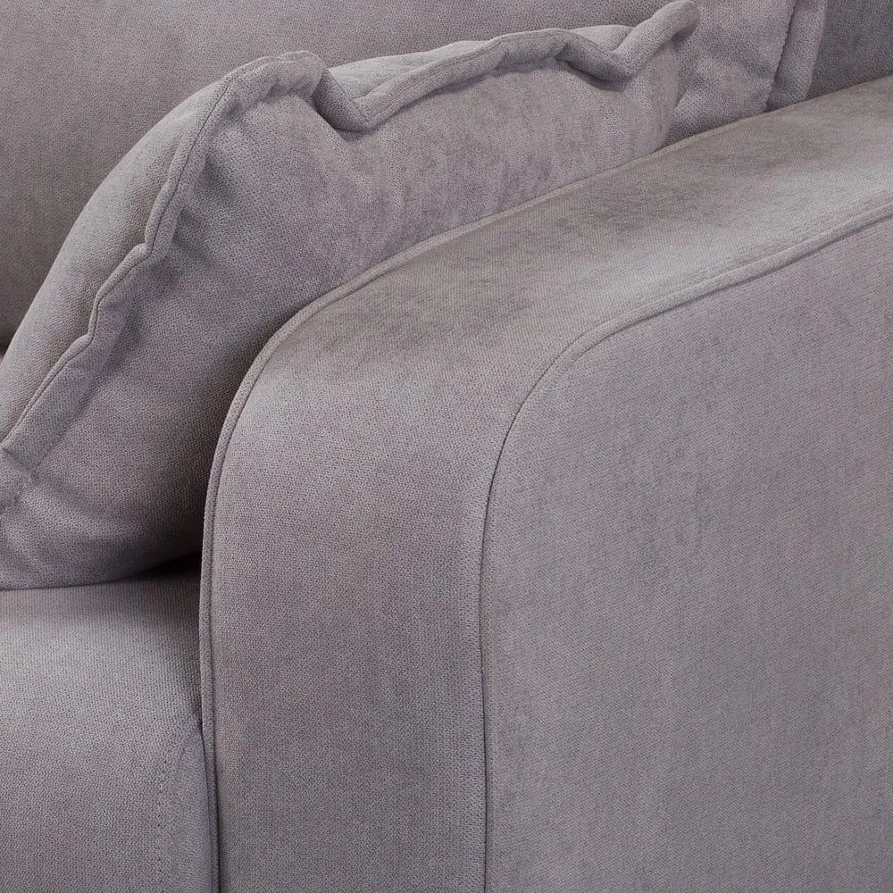 Szara sofa 193 cm Beata – Ropez
