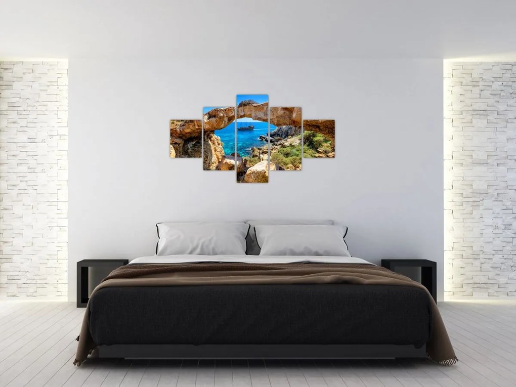 Obraz - Cape Greco (125x70 cm)