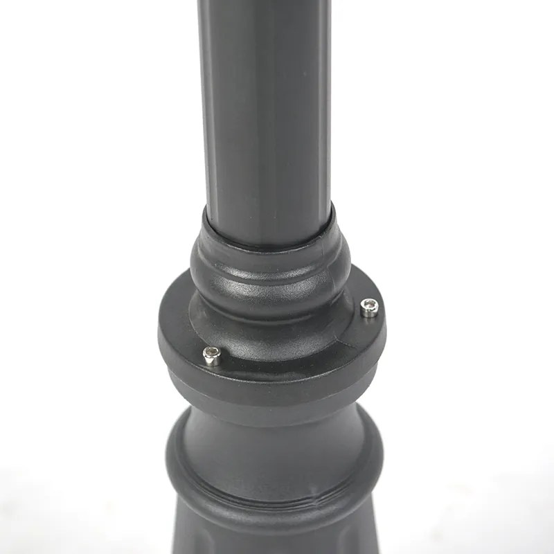 Zewnetrzna Rustykalna lampa zewnętrzna czarna 3-światłowa IP44 - Guardado Rustykalny / Vintage Oswietlenie zewnetrzne