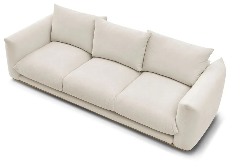 Kremowa sofa 265 cm Ernest – Bobochic Paris