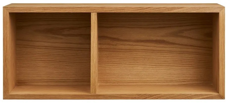 Wielopoziomowa półka w dekorze dębu w naturalnym kolorze 20 cm Oshawa – House Nordic