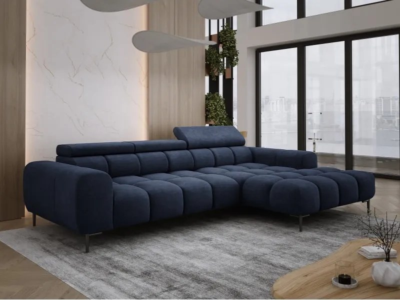 Narożnik PLAZA MINI Prawostronny w tkaninie CLOUD 79 WERSAL