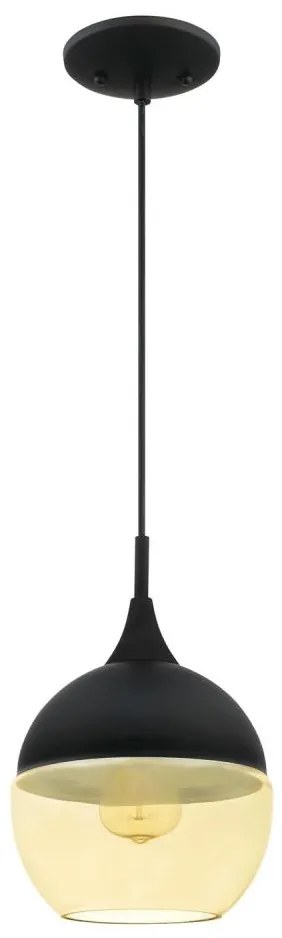 Westinghouse 6345940 - Żyrandol na przewodzie ART DECO 1xE27/60W/230V