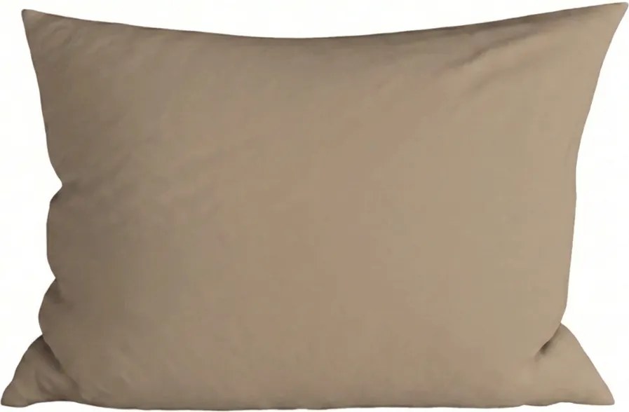 Poszewka na poduszkę DENYX BLEND 50x70 cm jasnobrązowa
