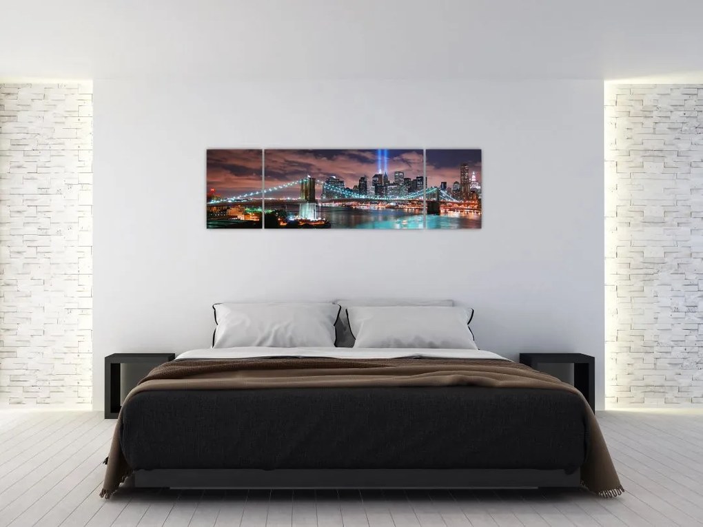 Obraz - Nowy Jork, Manhattan (170x50 cm)