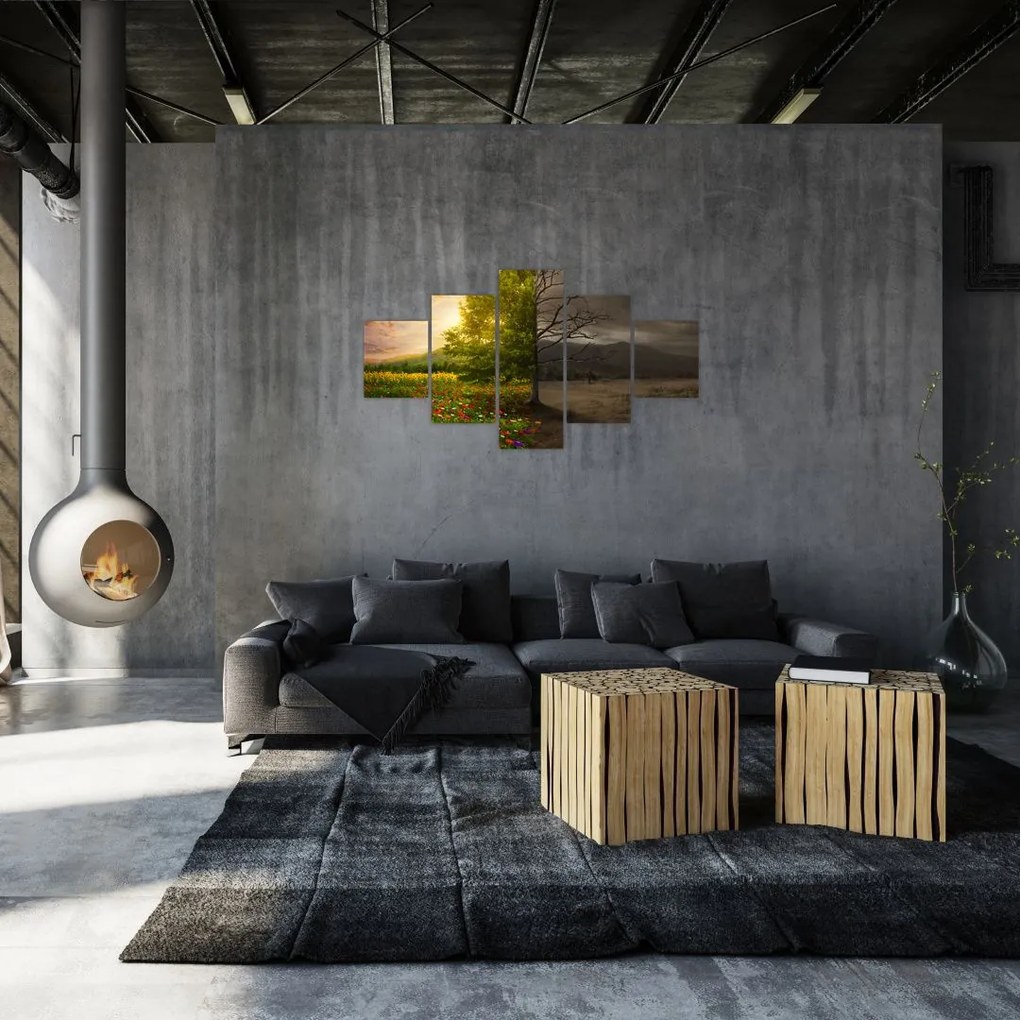 Obraz - Cykl życia (125x70 cm)