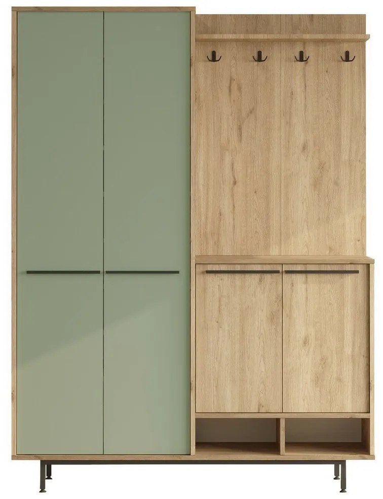 Zestaw do przedpokoju Osy Green and Oak