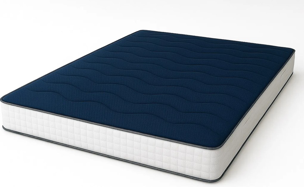Materac małżeński 180x190 cm z pianki Waterfoam | Wysokość 20 cm | Klasa 1 | Średnio twardy | Antybakteryjny | Made in Italy