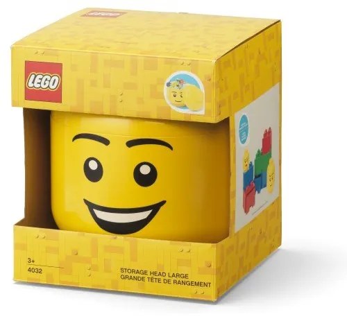Plastikowy pojemnik dziecięcy Head – LEGO®
