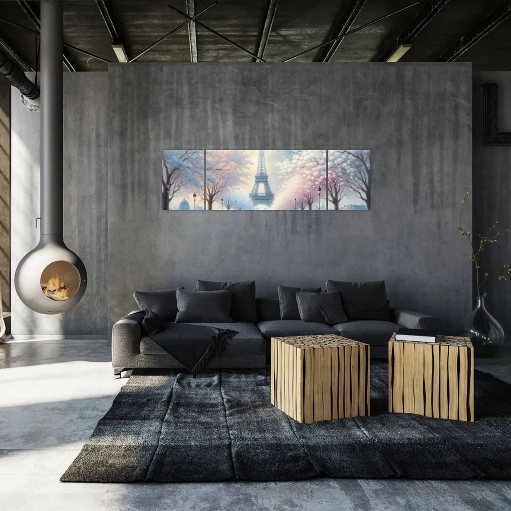 Obraz - Obraz z Paryża (170x50 cm)