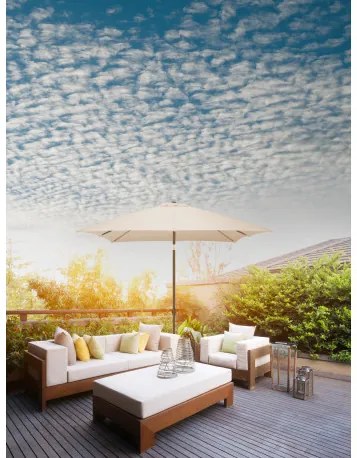Basic Push Up 210 x 210 cm - Parasol uchylny : Substancja Desen - 820