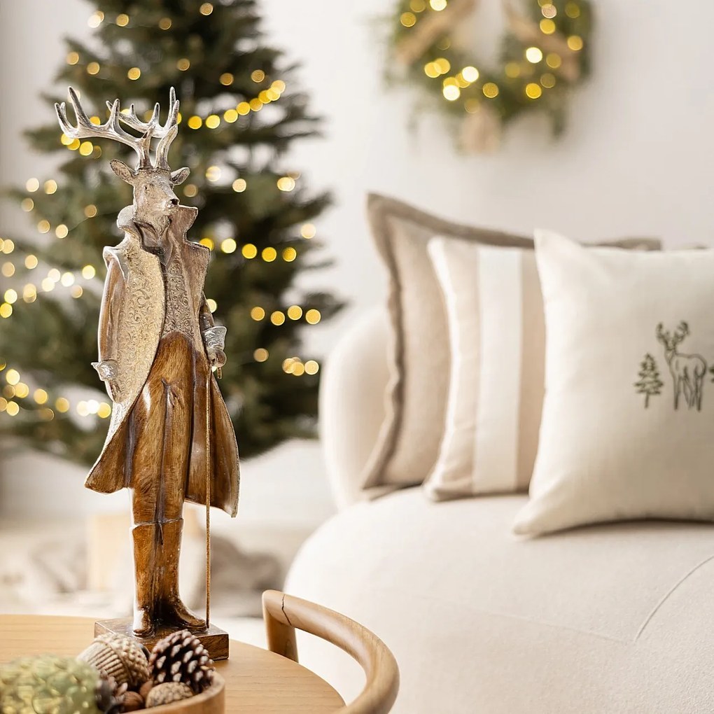 Figurka dekoracyjna Gentleman Deer 30x9x69 cm