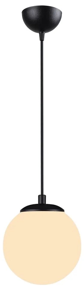 Czarna lampa wisząca Squid Lighting Efe, wys. 120 cm