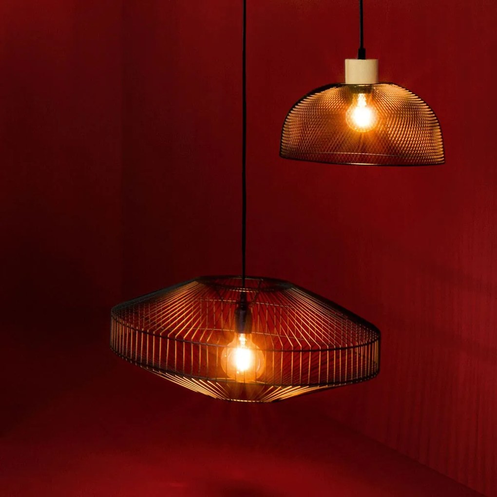 Lampa sufitowa nad stół loft ZELLY, Ø 30 cm