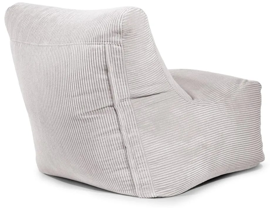 Fioletowy sztruksowy worek do siedzenia Seat 100 Lounge – SLOWDOWN