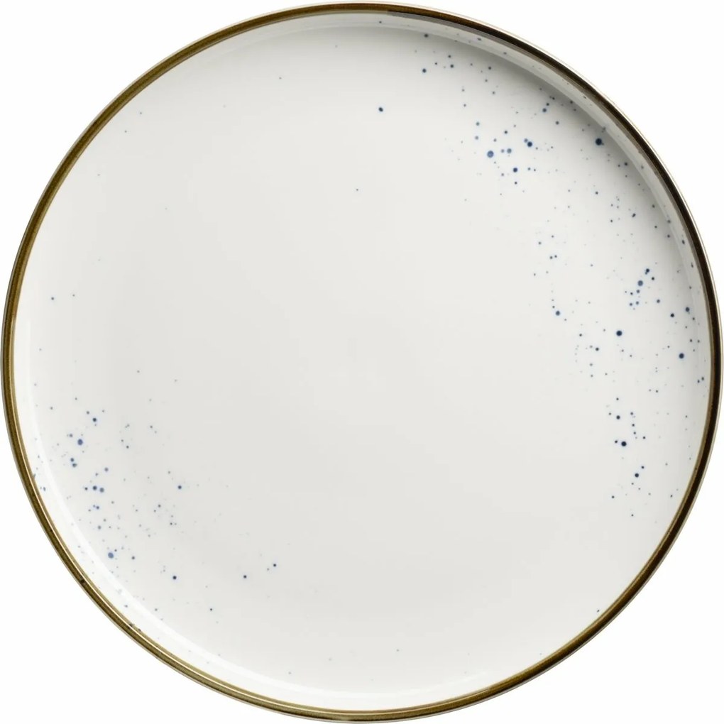 Mäser Płytki talerz Pintar Białe niebieskie kropki27 cm