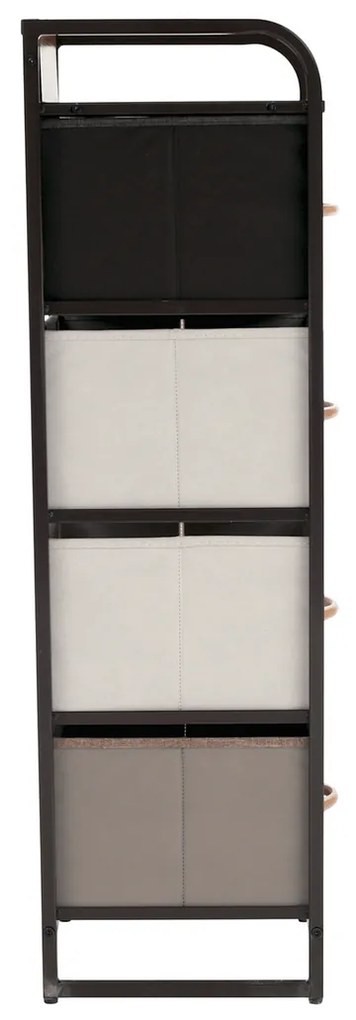 Komoda z szufladami z tkaniny HAZEL TYP 1, brązowy, L