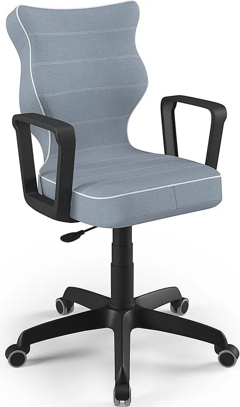 Ergonomiczne krzesło do biurka Norm Black rozmiar 6 (159-188 cm)