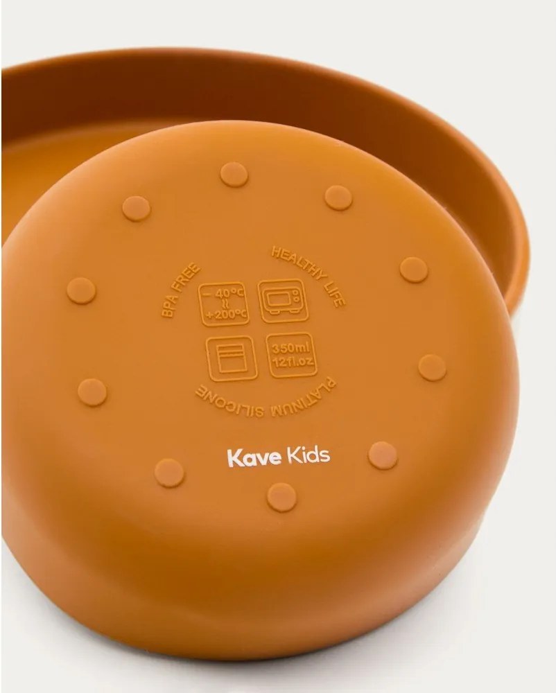 Silikonowy zestaw naczyń dla dzieci 2 szt. Lili – Kave Home