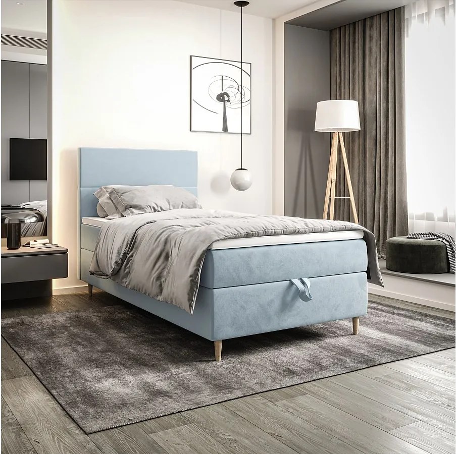 Łóżko kontynentalne FLO 90x200 Itaka 13