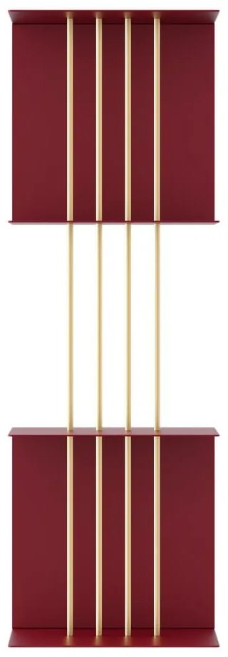 Czerwona metalowa półka Teaser – UMAGE