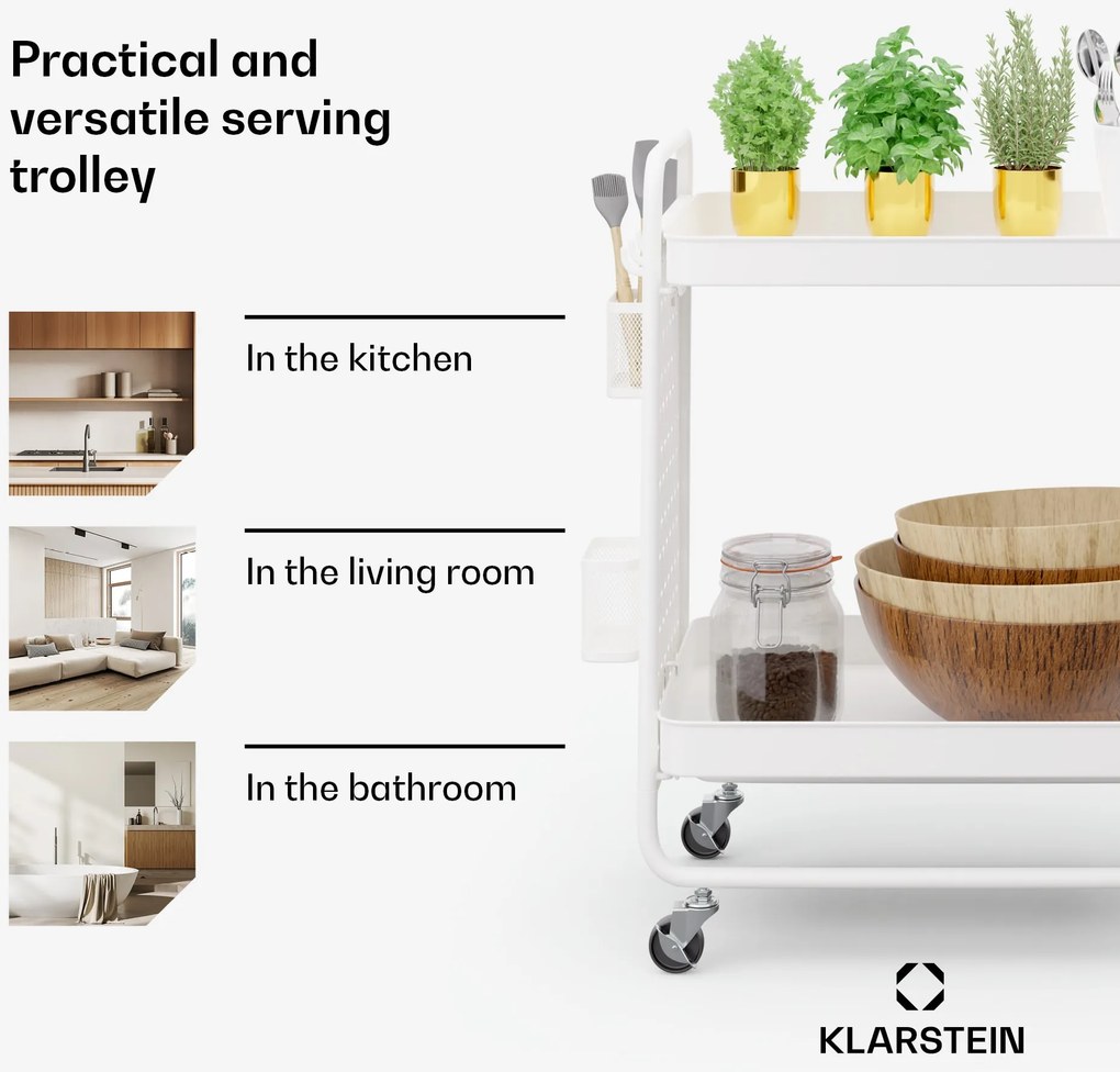 Klarstein Chibi Wózek do serwowania/Wózek kuchenny