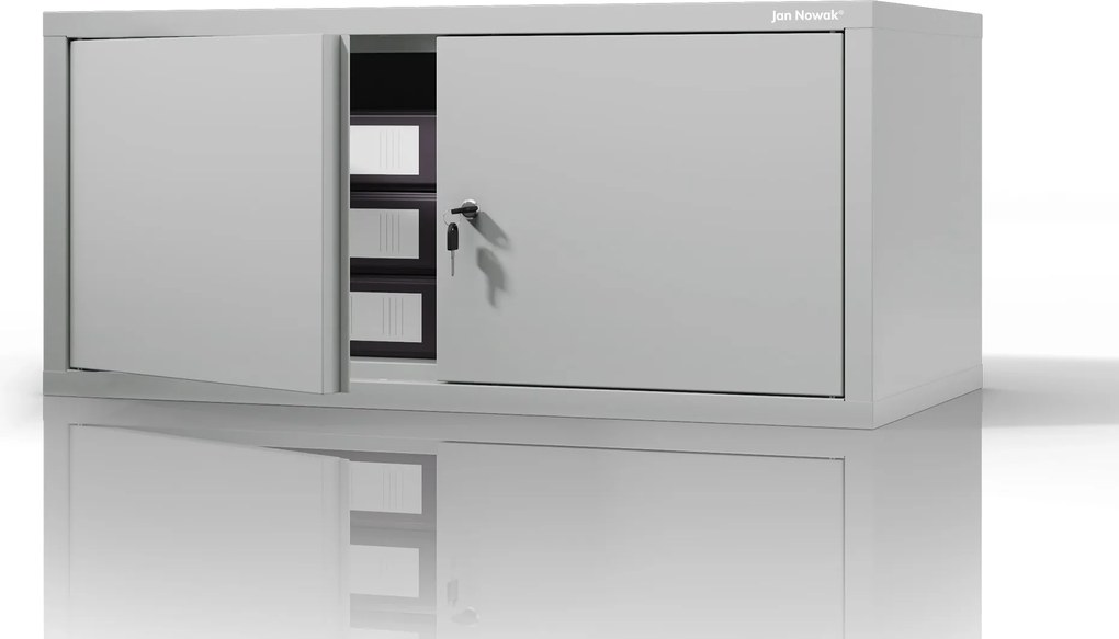 Nadstawka na szafę EWA Compact 800 x 380 x 400 mm, szara