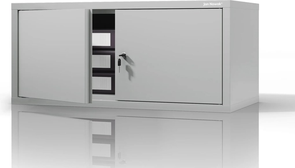 Nadstawka na szafę szara, 800x380x400 mm: EWA