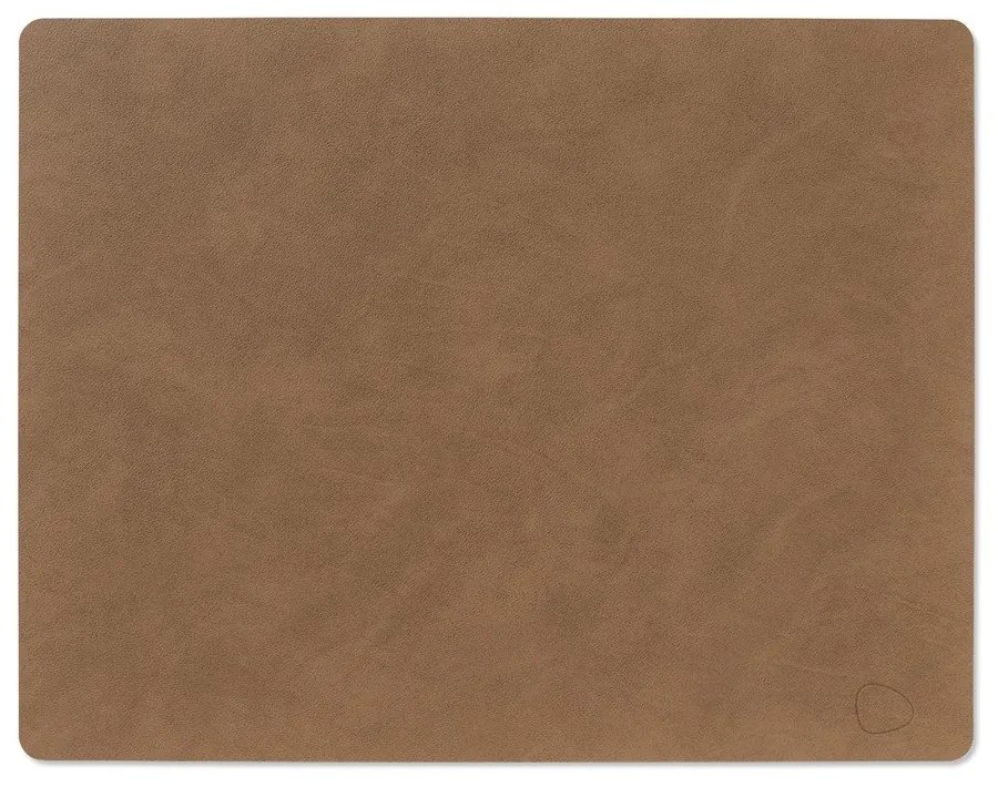 Mata stołowa ze skóry ekologicznej 35x45 cm Square L Nupo – LIND DNA