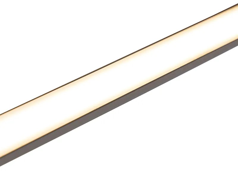 Zewnetrzna Nowoczesna lampa ścienna zewnętrzna antracytowa IP54 z LED - JamalDesignerski Oswietlenie zewnetrzne