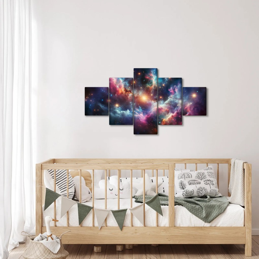 Obraz - Ciemny kosmos (125x70 cm)