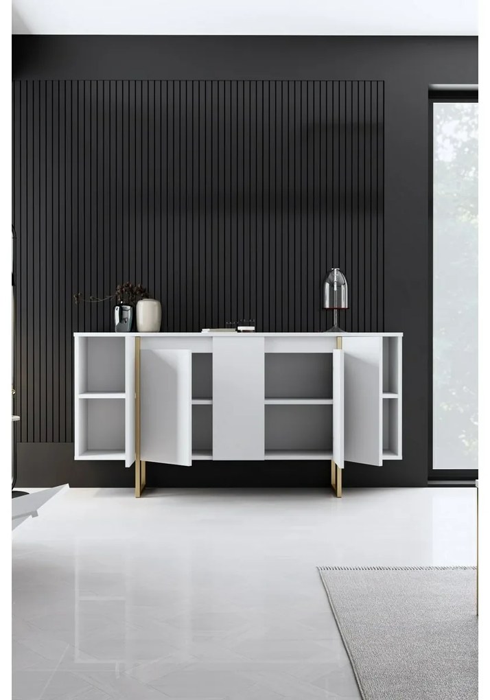 Szafka Luxe White and Gold