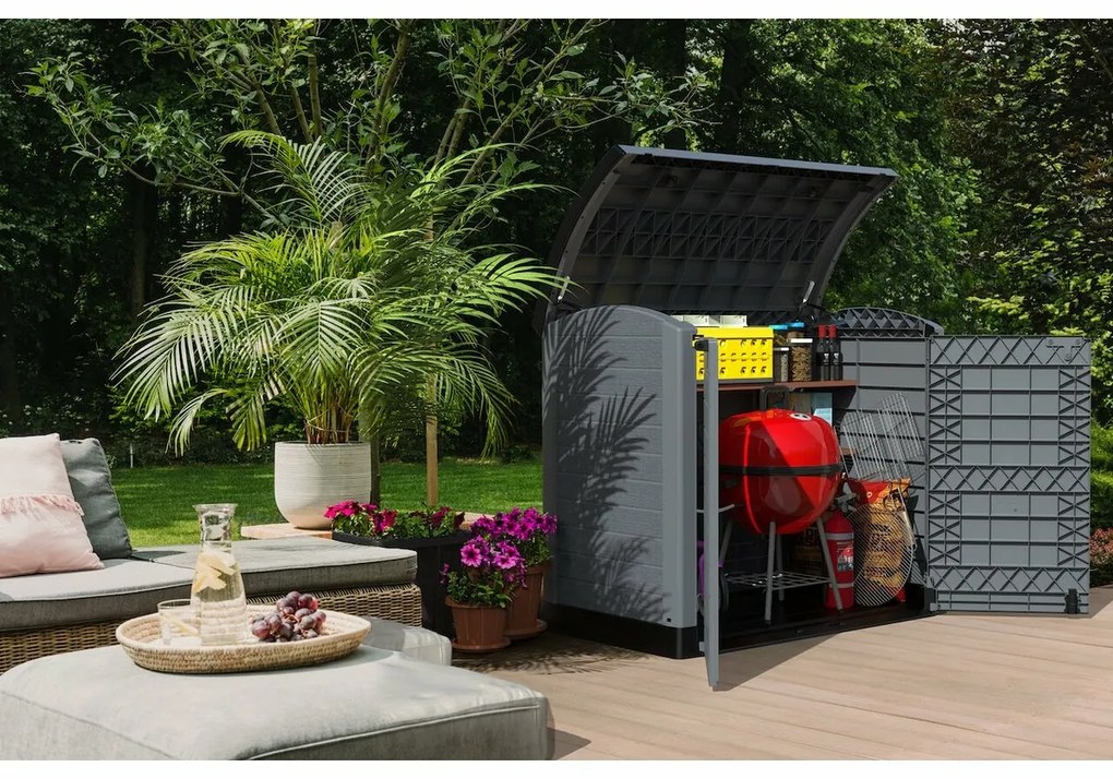 Duramax Skrzynia plastikowa StoreAway szary, 1200  l