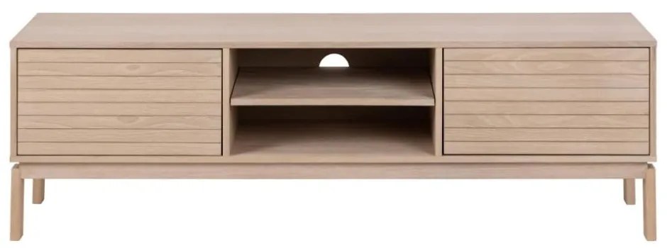 Szafka pod TV w dekorze dębu 160x50 cm Linley – Actona
