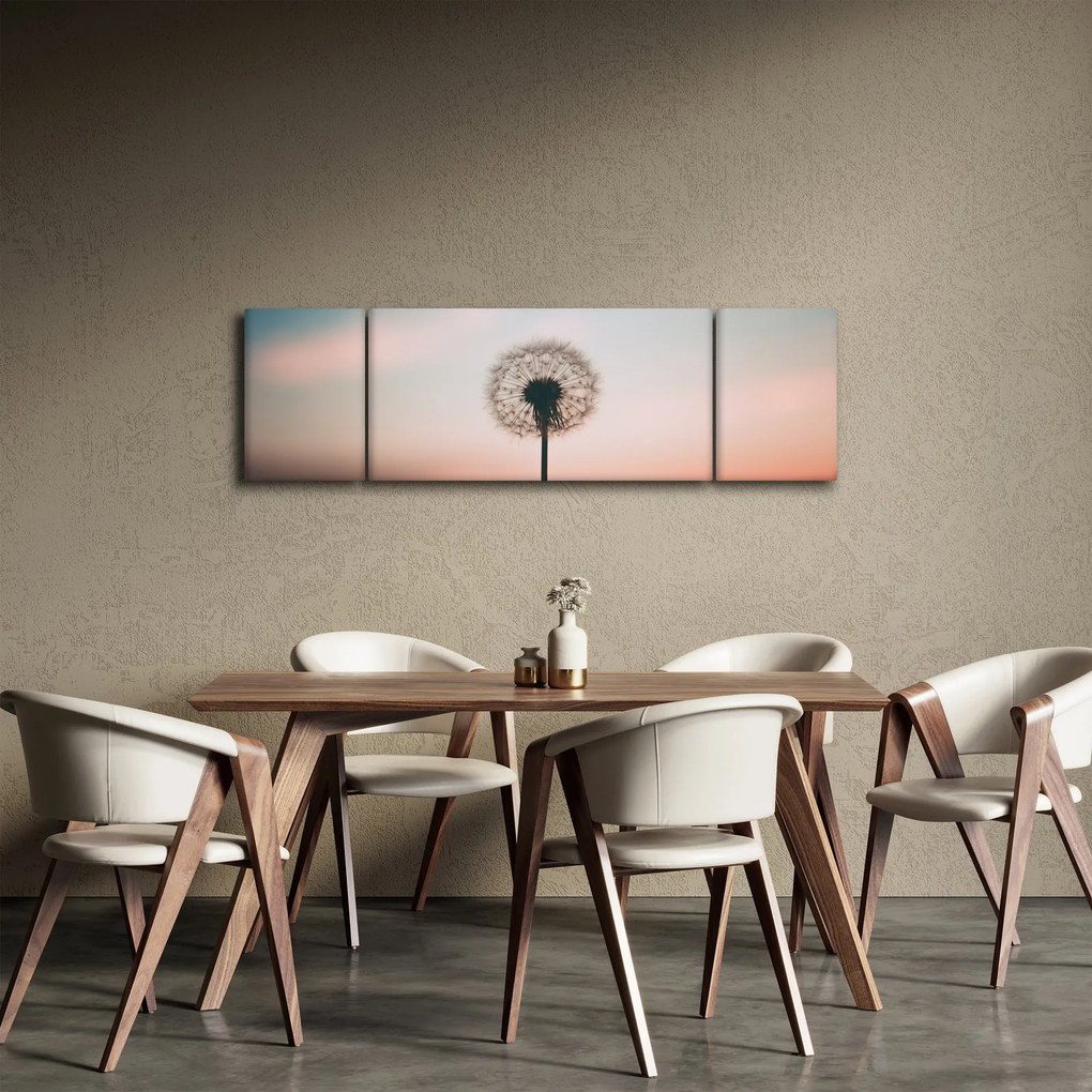 Obraz - Trzymam cię, dmuchawcu (170x50 cm)