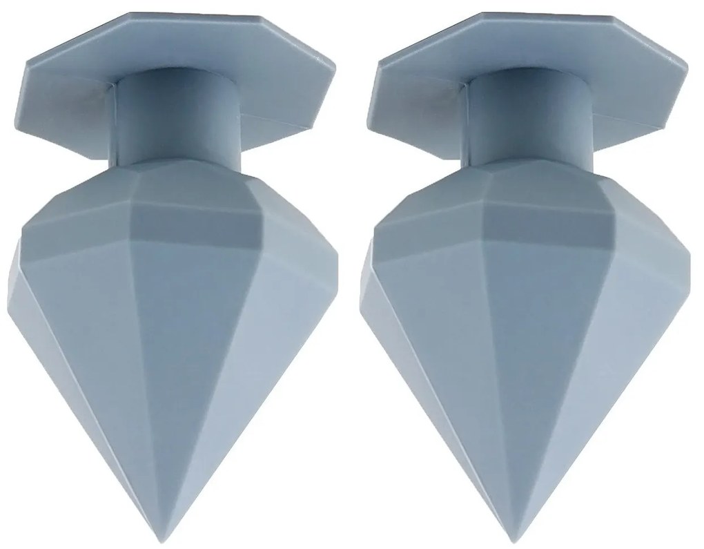 Zestaw dwóch silikonowych nakładek na kran DIAMENT czyści z kamienia i osadów