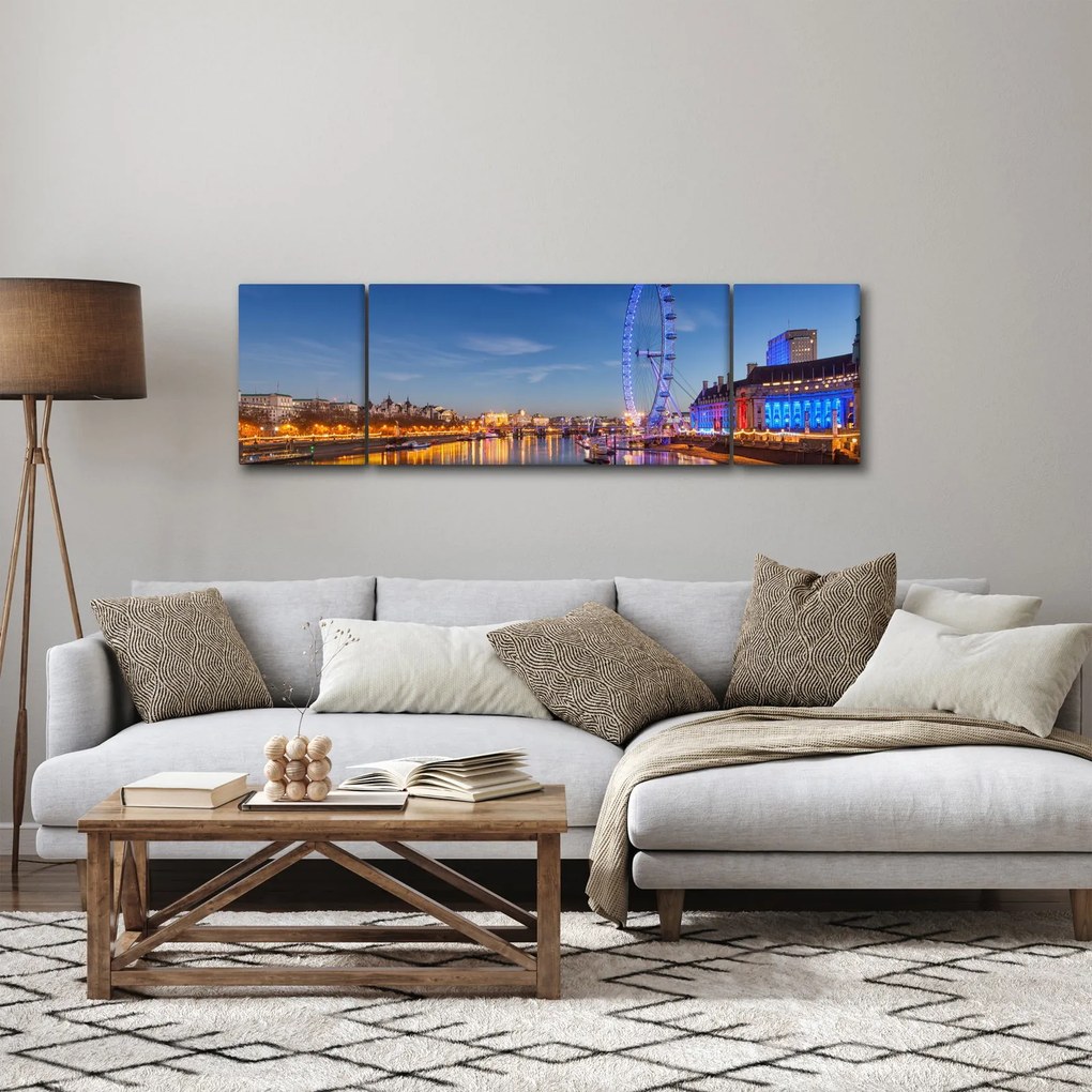 Obraz London Eye (170x50 cm)