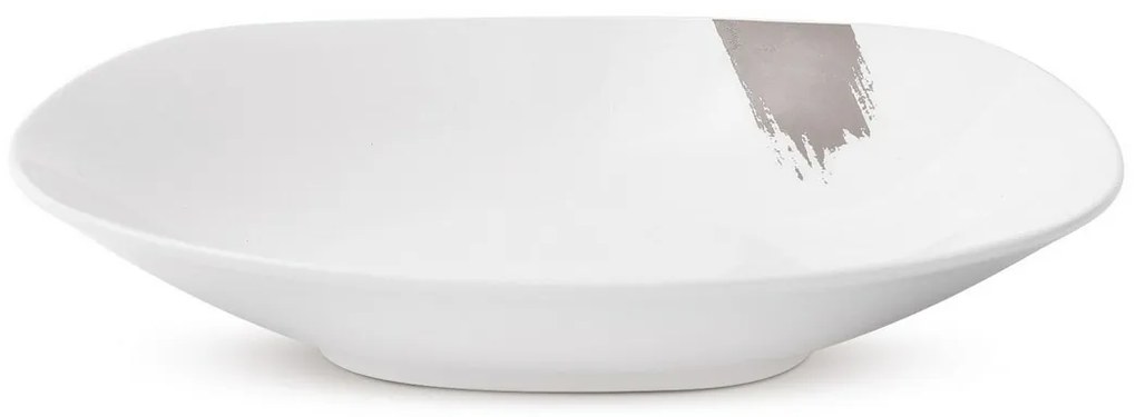 BerlingerHaus 18-częściowy zestaw talerzy Taupe,biało-szary