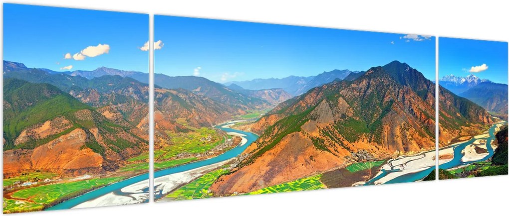 Obraz - Rzeka Jangcy (170x50 cm)