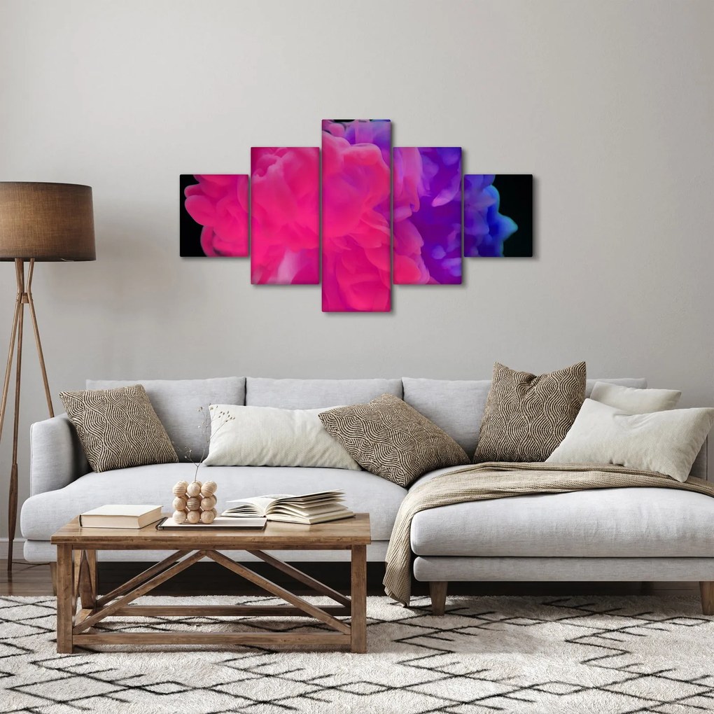 Obraz abstrakcji (125x70 cm)