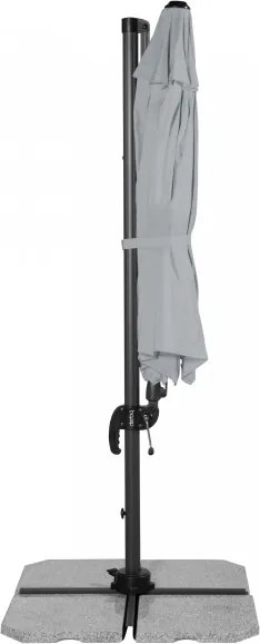 Derby RAVENNA 330 cm jasnoszara